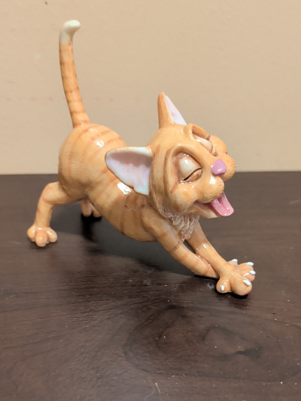 Little Paws "Tigger the Cat" Orange Cat Figurine